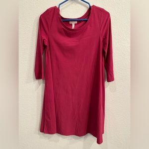 Magenta Leith Shift Dress
